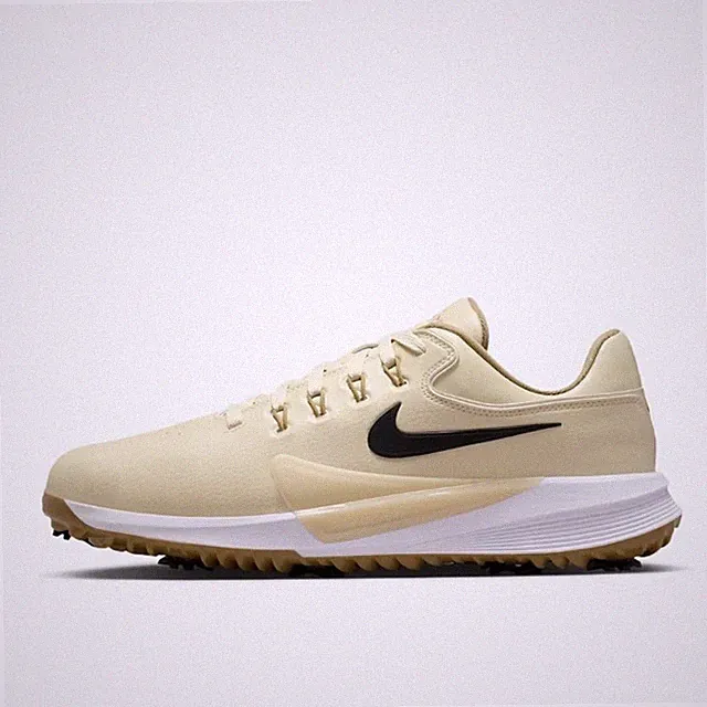 New Nike Victory Pro 4 (Wide) Golf Shoes - Light Khaki (HM9220-200)