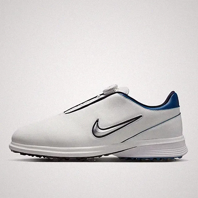 New Nike Victory Tour 4 BOA Golf Shoes - White/ Court Blue (HM6545-102)