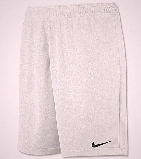 New Nike Womens Equalizer Knit Soccer Shorts Large White 645510