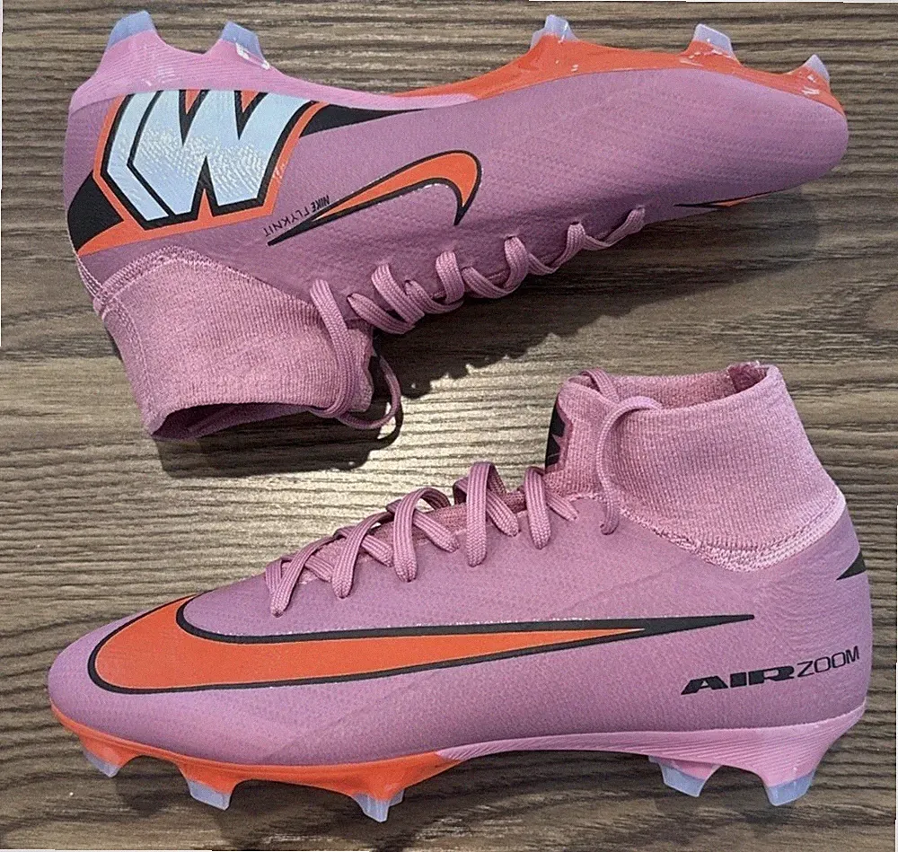New Nike Zoom Mercurial Superfly 10 Pro FG Soccer Cleats HF9433-600 Men’s 12