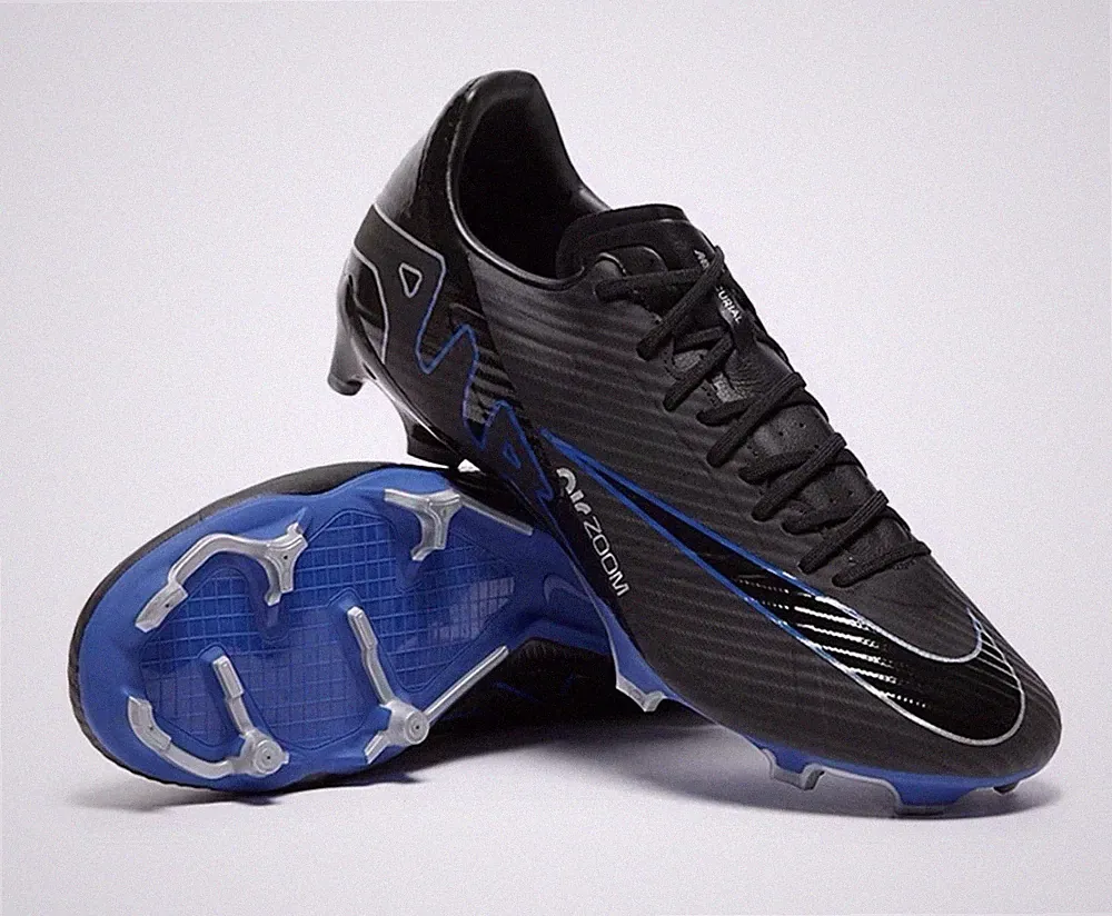New Nike Zoom Vapor 15 Academy FG/MG Soccer Cleats Black DJ5631-040 Men’s 4.5