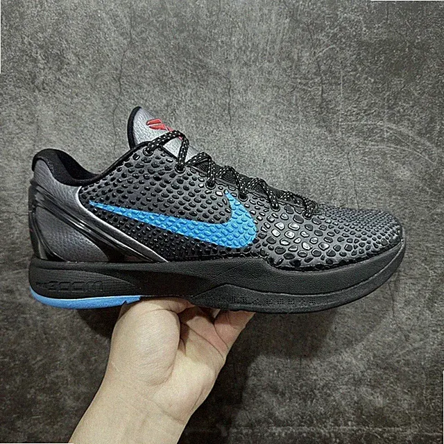 New NK Zoom Kobe 6 Protro Dark Knight Men's Athletic Shoes~