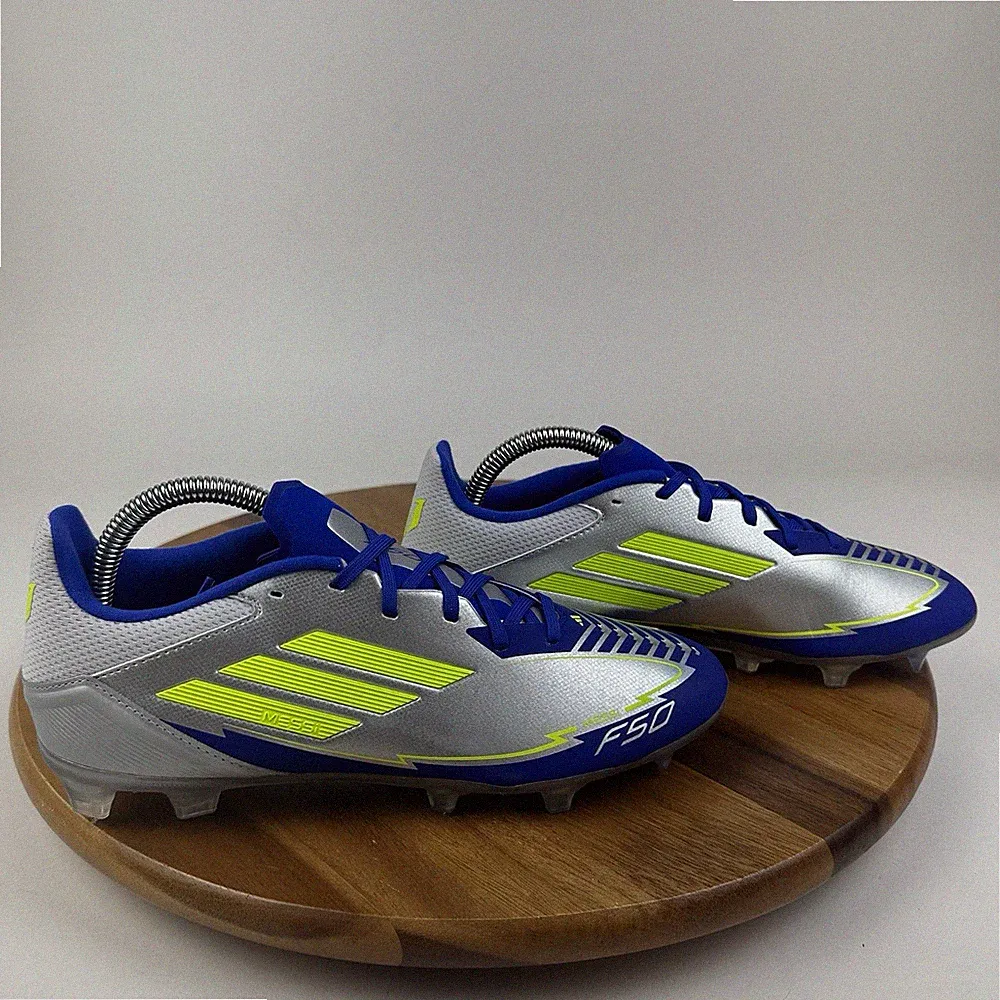 New NWOB Mens Adidas F50 Leage FG MG Messi Firm Ground Soccer Cleats Size 8 D