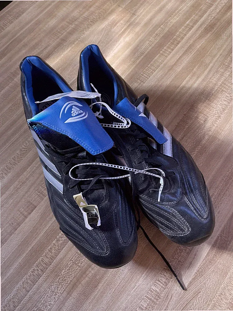 New Old Stock Adidas Regulate IV 12.5 Wide Metal Spikes Soccer Cleats