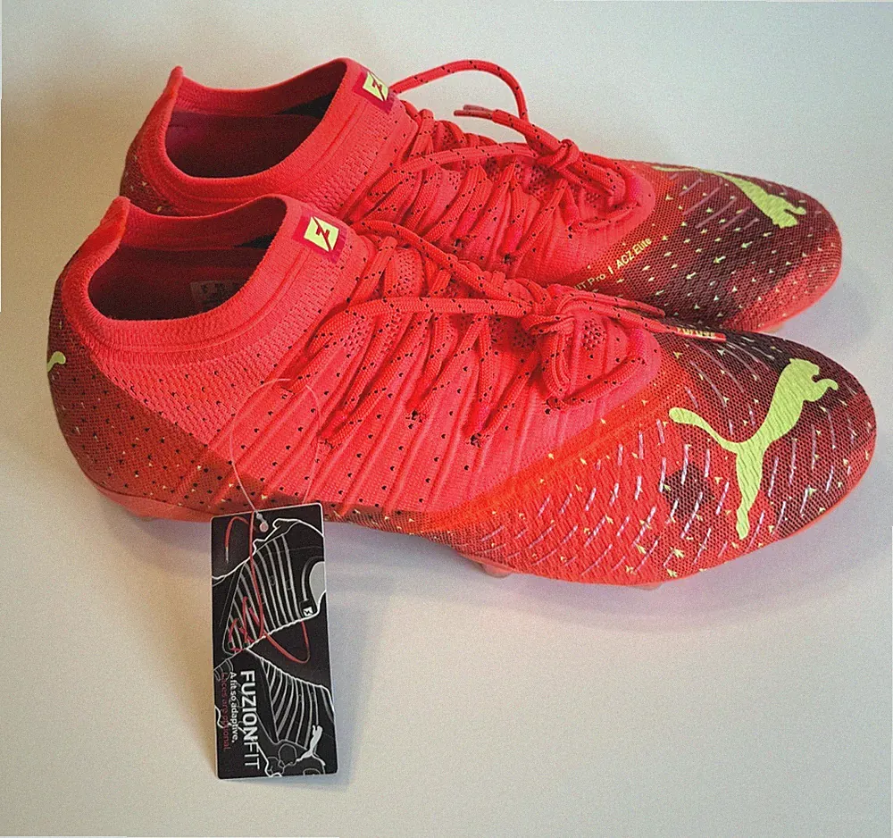 NEW Puma Future Z 1.4 FG AG Fiery Coral Soccer Cleats Men’s Size 10 106989-03