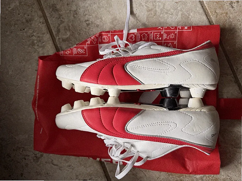 New Puma PowerCat 1 FG Mens Soccer Cleats Size 9.5 Rare New Old Stock