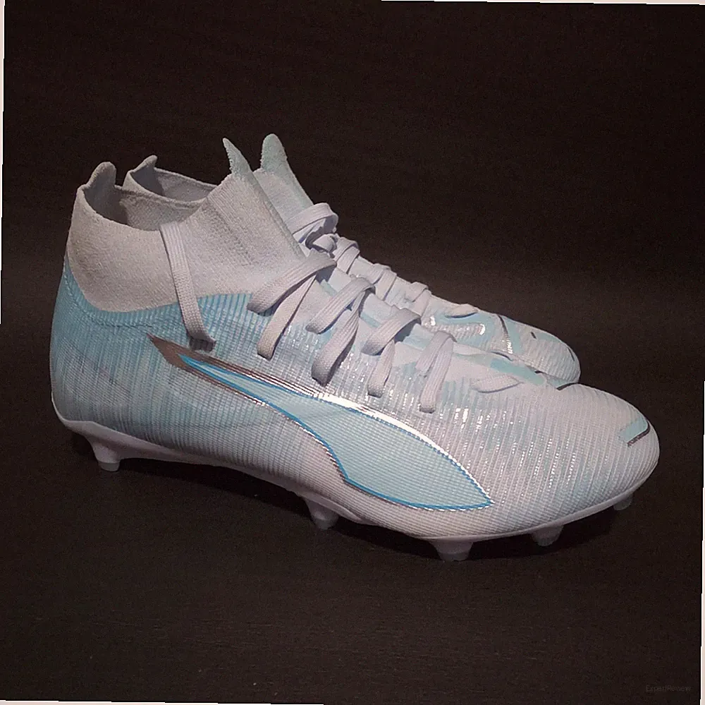 New Puma Ultra 5 Match+ Soccer Cleats Mid Women Size 4.5 Y Blue Shoes Sneakers