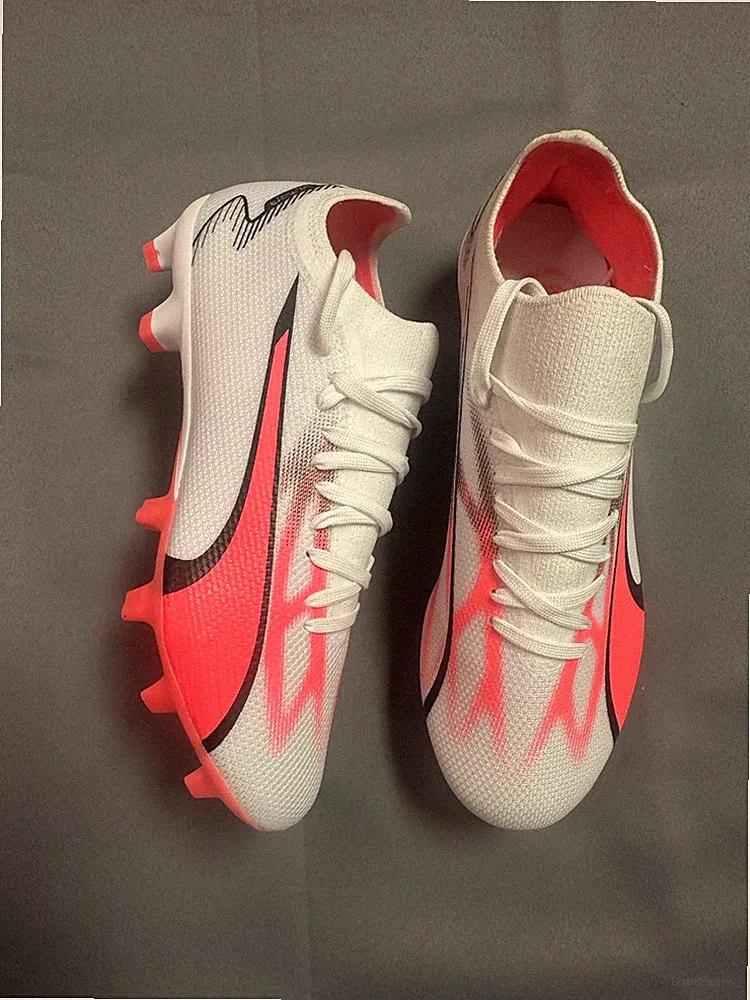 New PUMA Ultra Match FG/AG Women's Soccer Cleats 107523 White/Fire Orchid - US 6