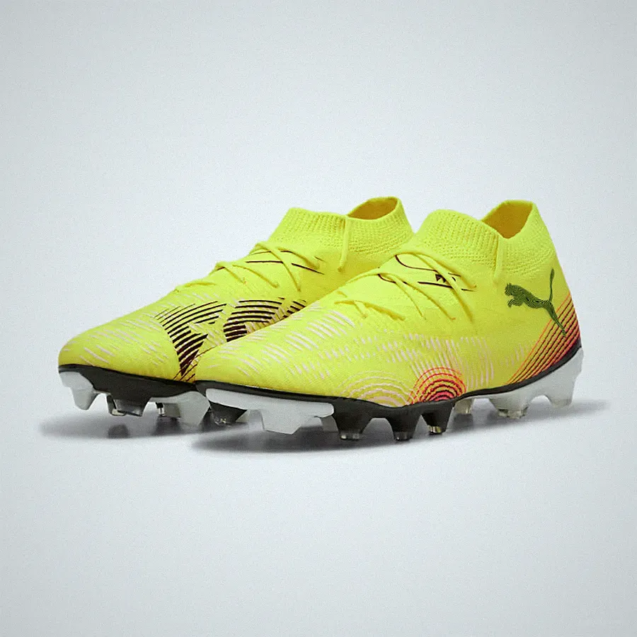 New Puma Womens Future 8 Match Soccer Cleats Size 6 Neon Black