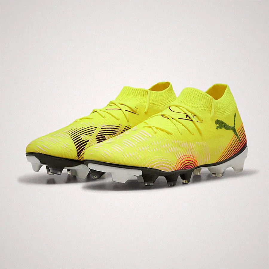 New Puma Womens Future 8 Match Soccer Cleats Size 7 Neon Black