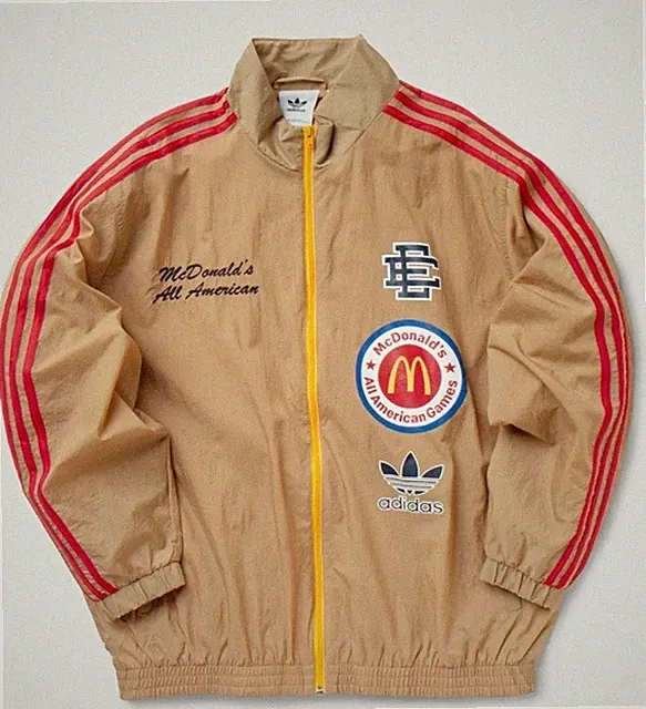 New RARE Adidas x Eric Emanuel McDonalds All American Games Jacket HI5589 Large