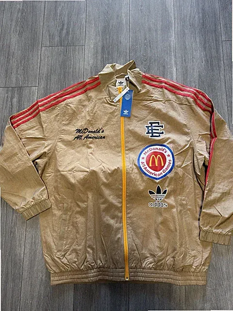 New RARE Adidas x Eric Emanuel McDonalds All American Games Jacket HI5589 XL