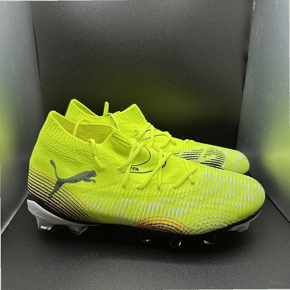 NEW Size 5.5 Women Puma Future 8 Match FG AG Soccer Cleats Yellow 108382-03