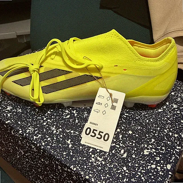 New Sz 11 Men Adidas Men X Crazy-fast Pro FG Cleats Yellow Soccer IG0601