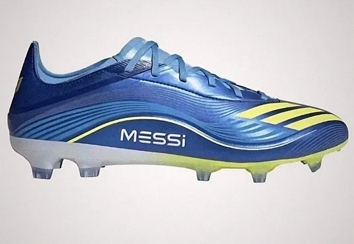 NEW Sz 9.5 Men's Adidas F50 MESSI PRO FG Firm Ground Blue Soccer Cleats JQ7953