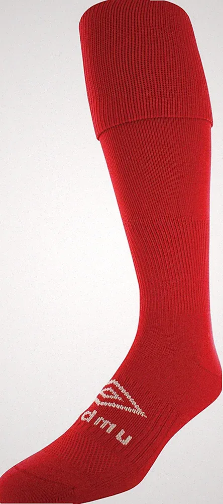 NEW Umbro Red Soccer Socks 2-Pack Youth Size Medium Youth Shoe Size 4 - 8