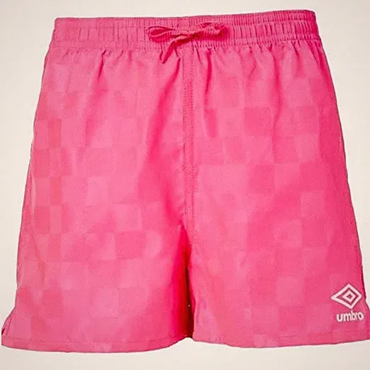 NEW Umbro Soccer Athletic Gym Shorts Pink Youth XS (6-8)