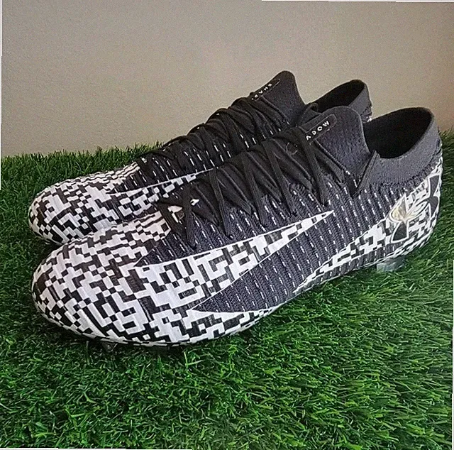 NEW Under Armour Shadow Elite 3 FG Soccer Cleats Men's QR Code Cammo US Size 10