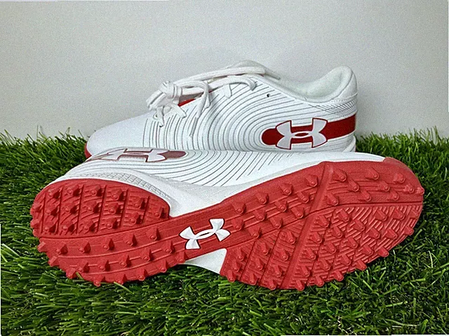 New Under Armour Team Nitro Low Turf Shoes Size 9