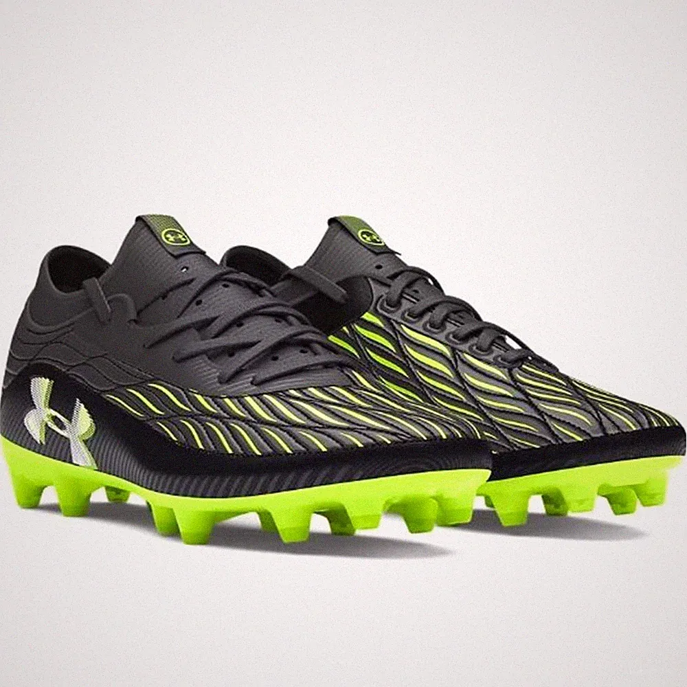 New Under Armour UA Magnetico Select 4 FG Soccer Cleats 3027707-001 Black/Anthra
