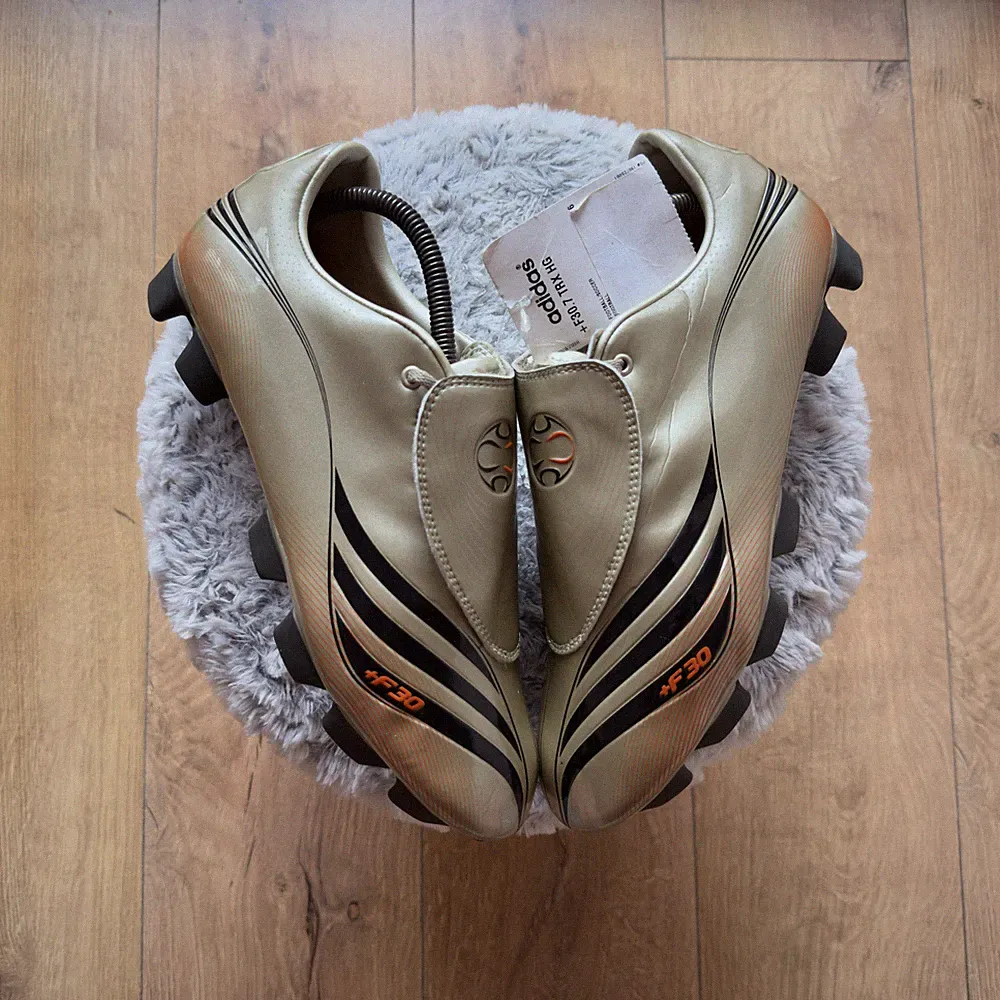 New Vintage 2007 Adidas F50.7 TRX HG Soccer Cleats US 9 UK 8.5 561046 NWT Gold