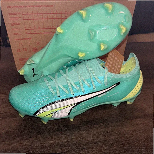 🔥NEW W SZ 6 Puma Ultra Ultimate Firm GroundAg Soccer Womens Green MSRP $220