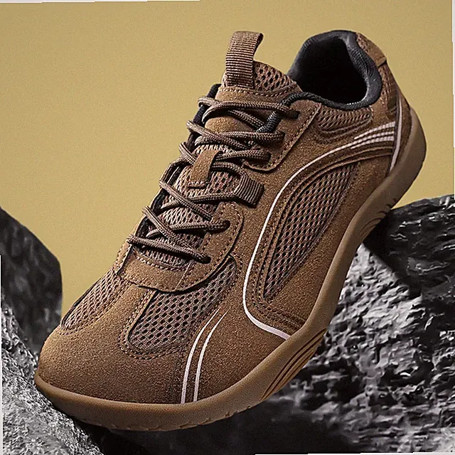 New Wide-toe Men's Casual Shoes Cycling Walking Sneakers Mesh Barefoot Boots