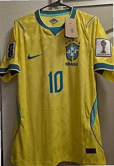 Neymar Brazil 2026 World Cup Professional Player Jersey Home