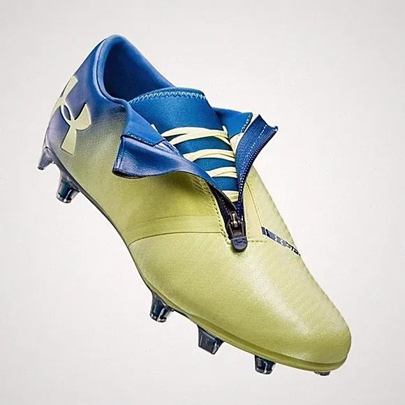 NIB men’s 8 Under Armour UA Spotlight 2.0 FG soccer cleats 1289531 Tokyo yellow