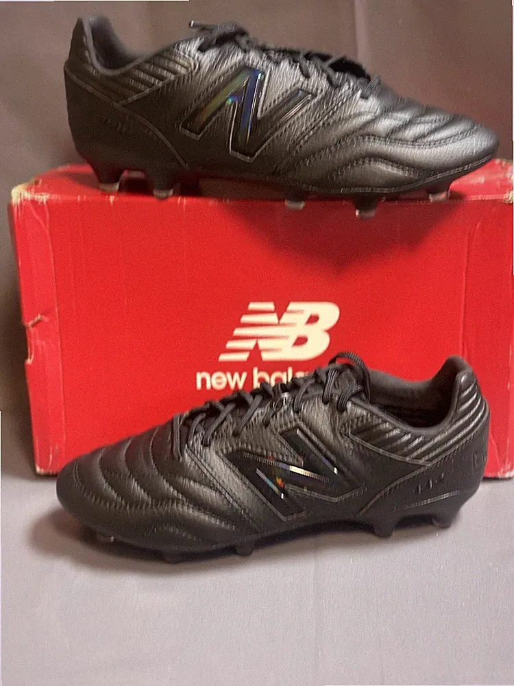 NIB New Balance 442 v2 Pro Firm Ground Soccer Cleats - Black MS41FMTB Men’s 7 EE