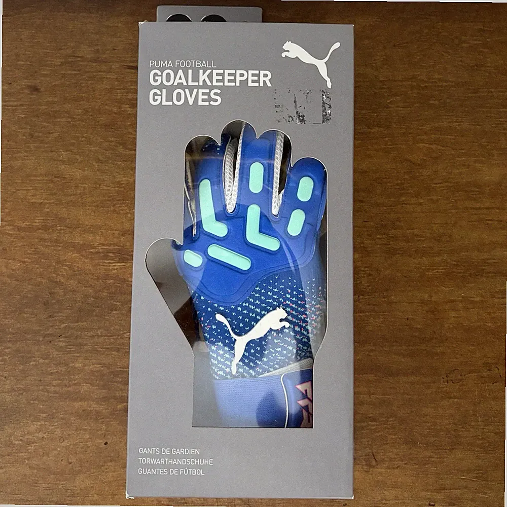 NIB Puma Future Pro Hybrid SZ 7 Soccer Goal Keeper Gloves 041924 04 Ukraine Made