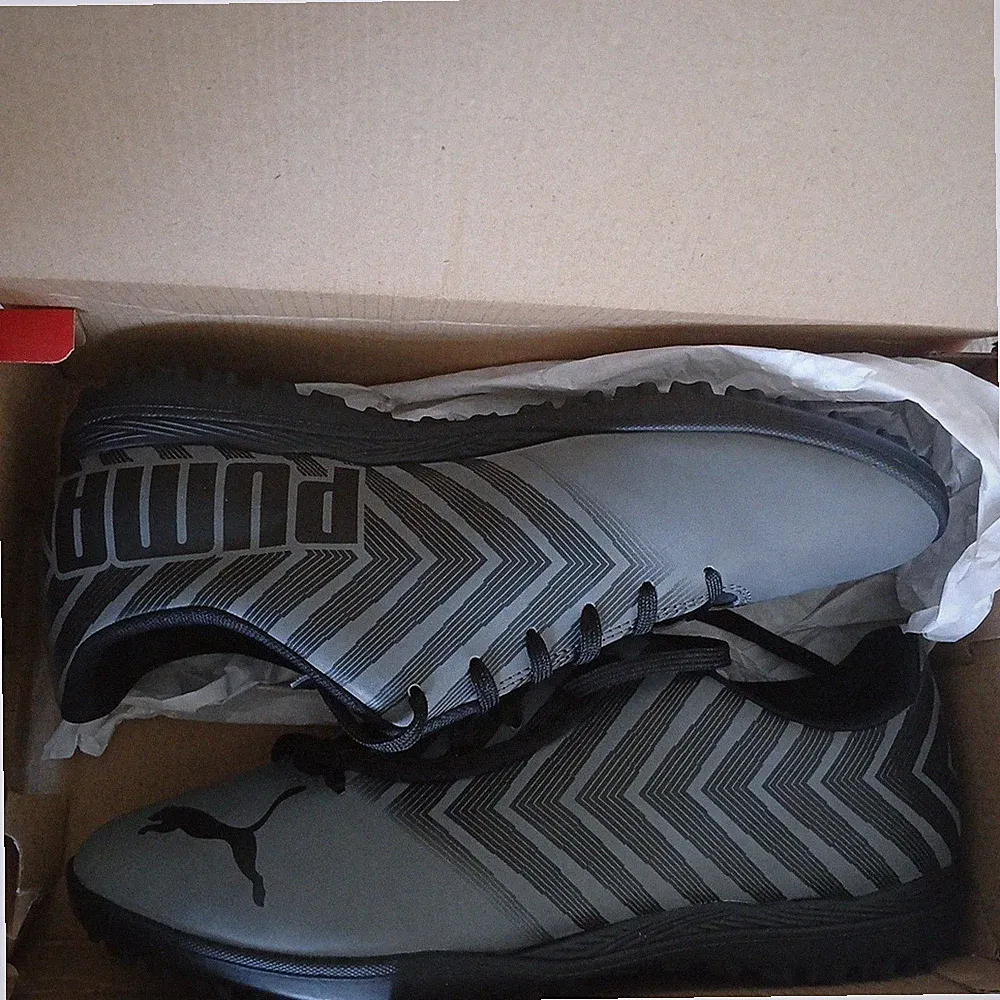 NIB Puma Soccer Cleats Men’s Size 10 Castle Rock Black Style 10670203 Sneakers
