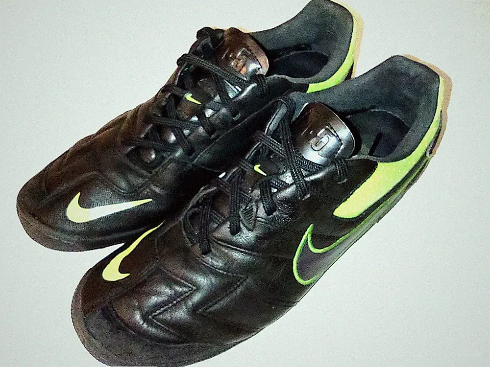 Nike 5 Zoom T 5 CT Turf K Leather Soccer Cleats Men's 7.5 Women's 9 344937-003