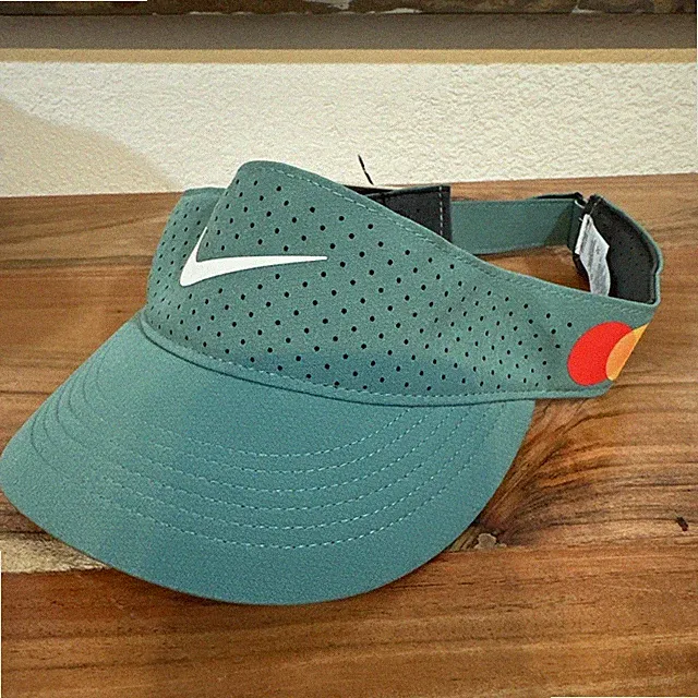 Nike Ace Visor Dri Fit ADV Naomi Osaka Master Card Tennis Visor M/L NEW RARE