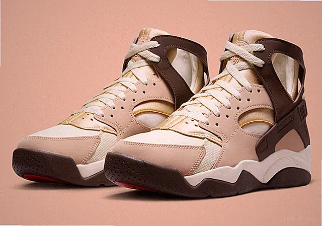 Nike Air Flight Huarache NAS Hemp Coconut Milk Sesame Brown FD0192-200 Men's