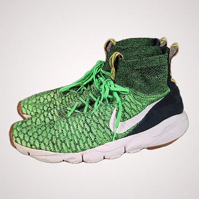 Nike Air Footscape Magista Flyknit Poison Green Shoes Mens Sz 11 816560-300