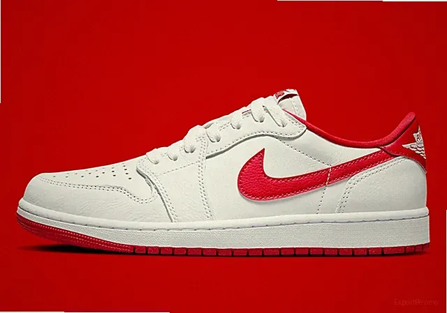 Nike Air Jordan 1 Retro Low OG 2023 White University Red CZ0790-161 Mens Size