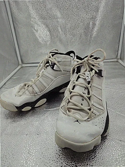 Nike Air Jordan 6 Rings Reverse Oreo White Black 322992-111 Men Size 11.5