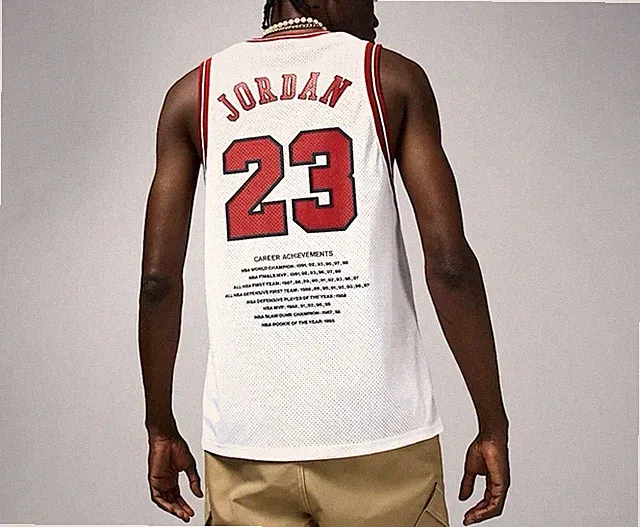Nike Air Jordan Essentials Chicago Bulls Jersey HF9375-100 Men’s Sz XL