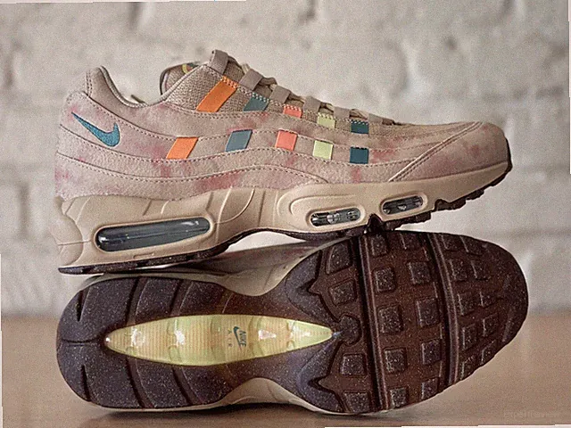 Nike Air Max 95 N7 Retro Grain Beige Bicoastal Green Orange DQ7604-200 Men 10.5