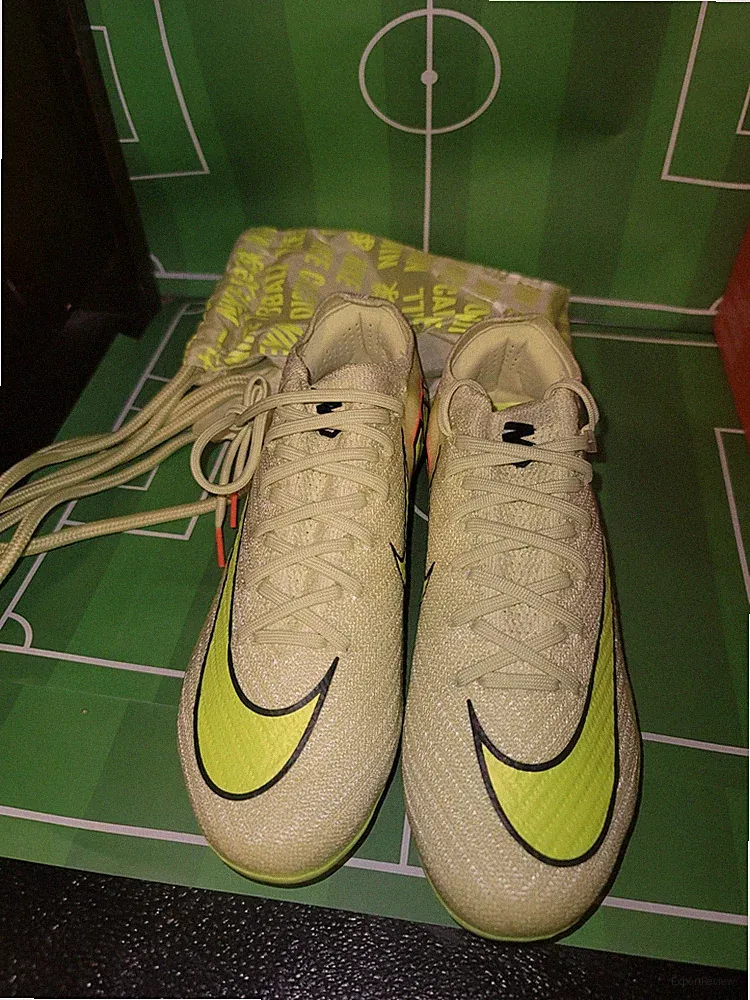 Nike Air Mercurial Vapor 16 Elite FG Soccer Cleats Limelight FQ1457-302 Men Sz 6