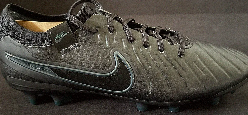 Nike Air Tiempo Legend 10 Elite FG Black Soccer Cleats Men Sz 4.5 New DV4328-002
