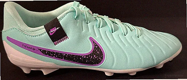 Nike Air Tiempo Legend 9 Academy HG Soccer Cleat Hyper Turquoise Sz 4 DV4337-300