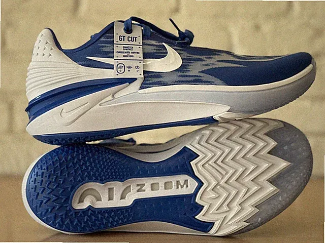 Nike Air Zoom GT Cut 2 TB Promo Blue White Basketball Men Size 10 DX6650-400 New