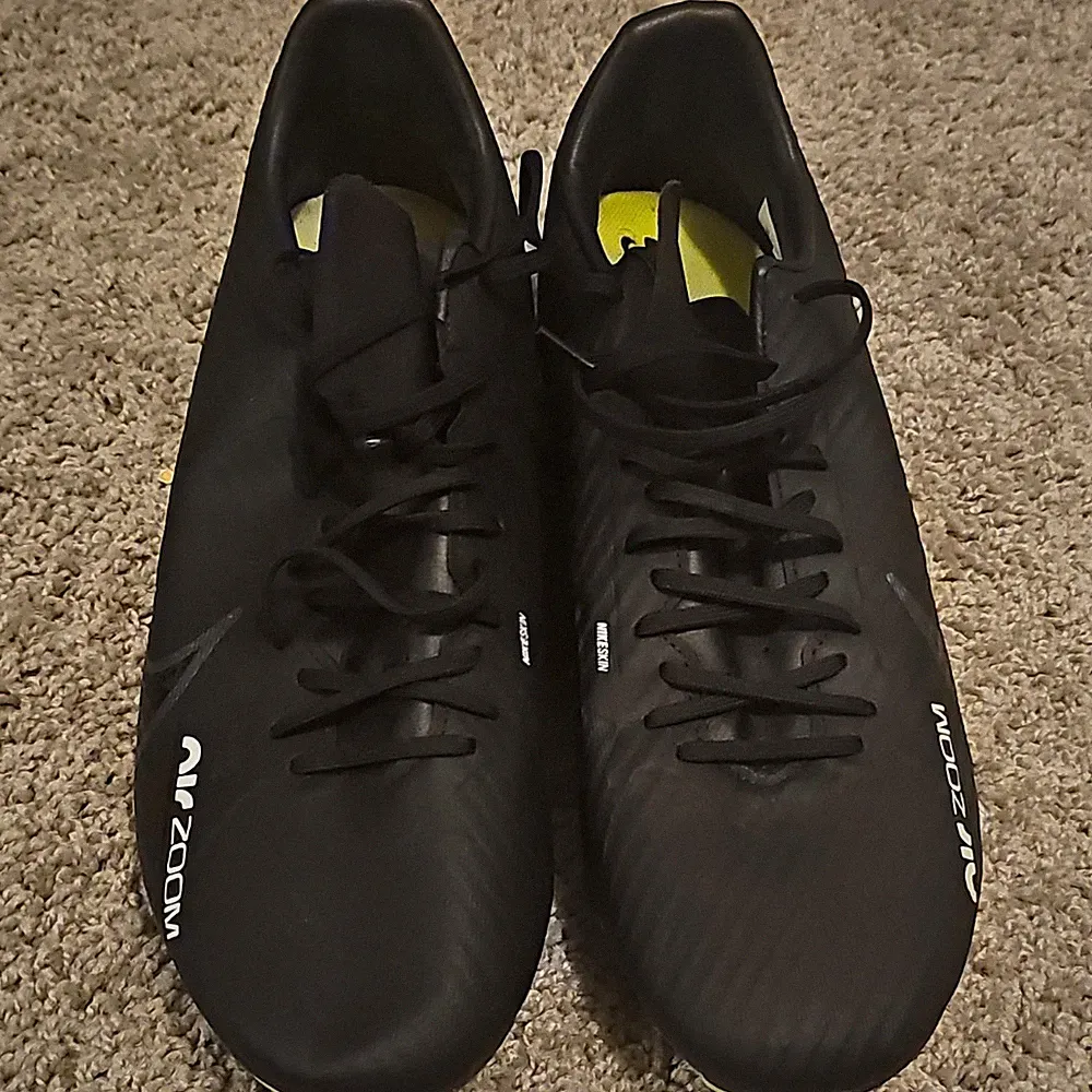Nike Air Zoom Mercurial Men's Low Top Lace Up Soccer Cleats Black