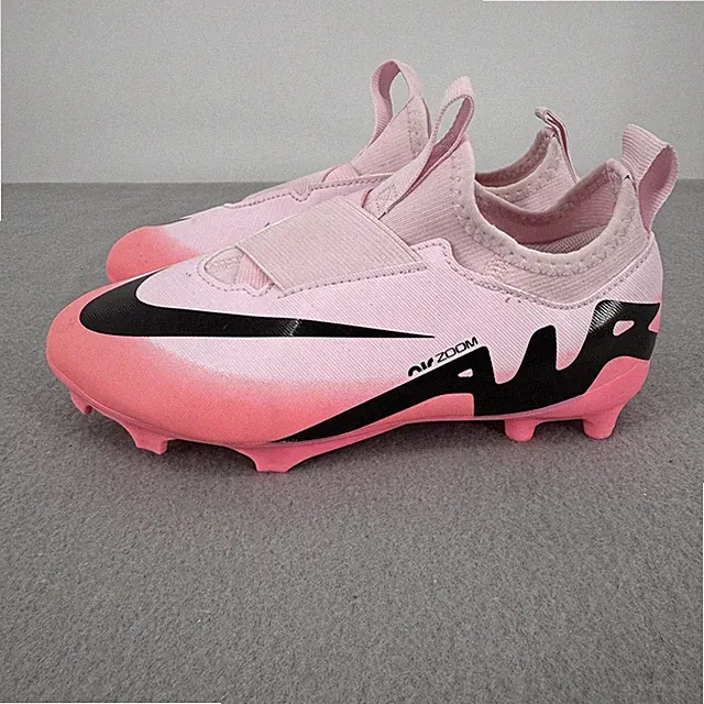 Nike Air Zoom Mercurial Soccer Cleats Girls 1.5Y Pink Black FG DJ5617-601