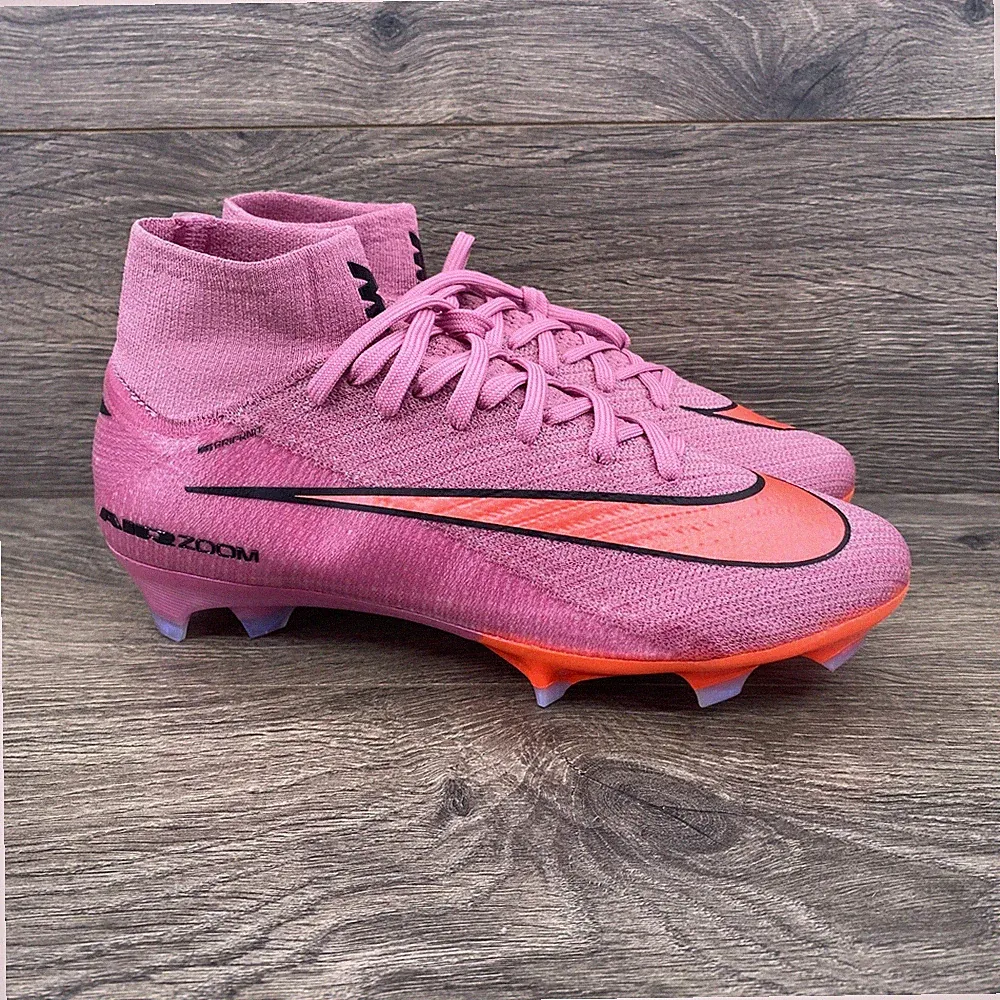 Nike Air Zoom Mercurial Superfly 10 Elite Soccer Cleats Mens 5.5 Pink FQ1454-600