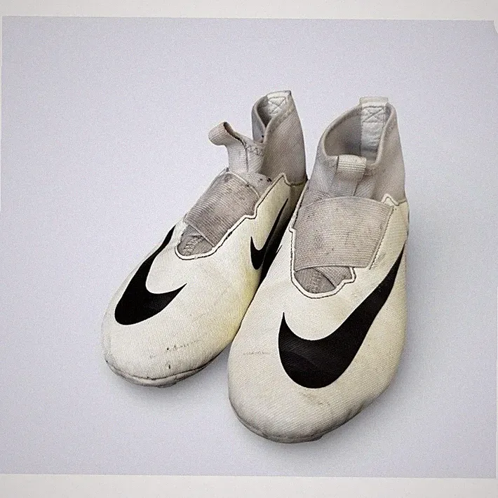Nike Air Zoom Mercurial Superfly 9 Academy Soccer Cleats White Black Youth 3.5