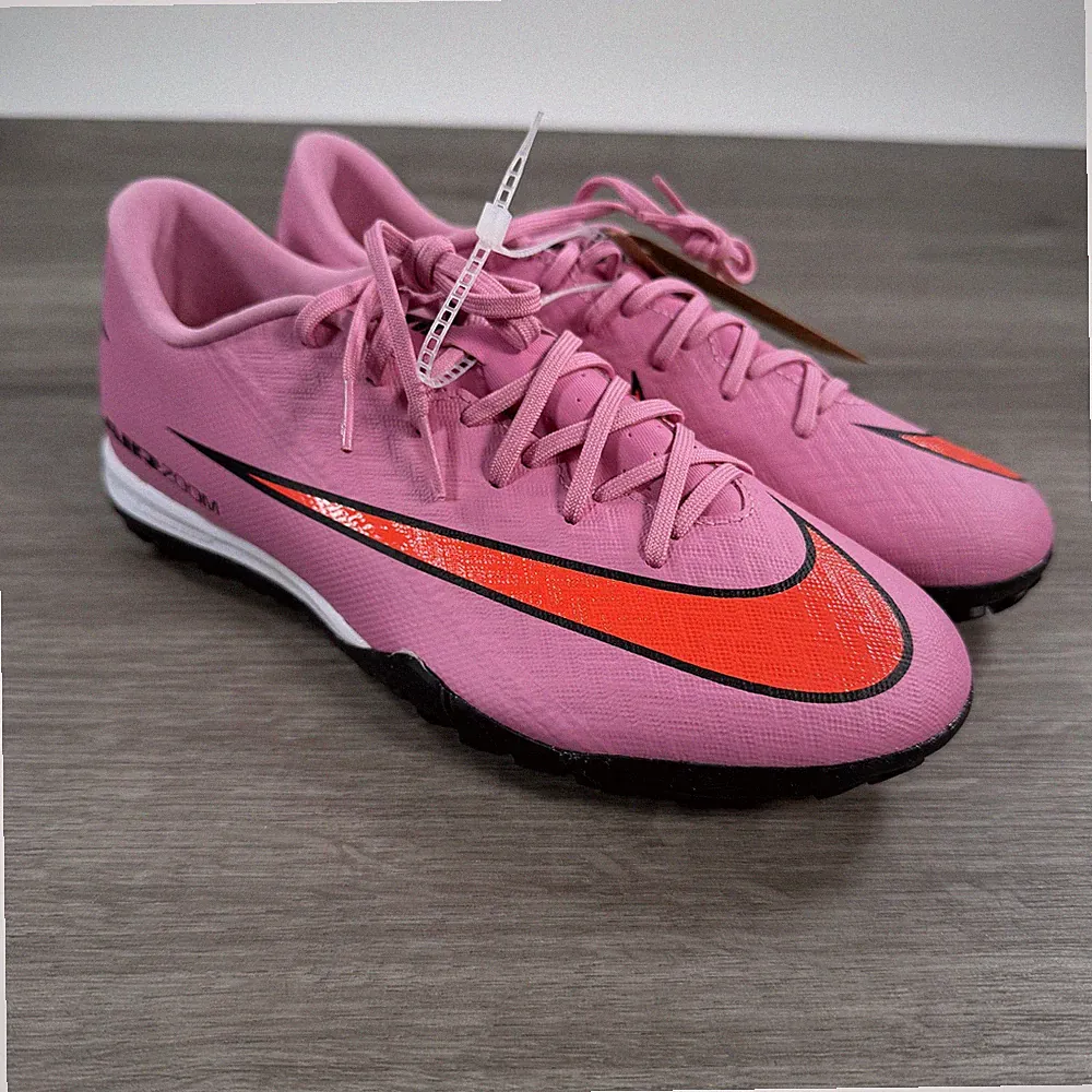 Nike Air Zoom Mercurial Turf Soccer Cleats Shoes Mens Size 8.5 Pink FQ8449-600
