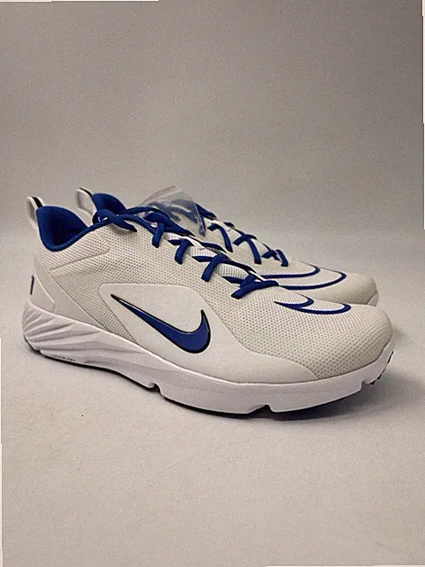 Nike Alpha Huarache Elite 3 Duke Blue Devils Turf CW4829-100 Men’s Size 10